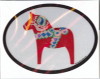 Dala Horse Decal - Peel off - stick on - More Details